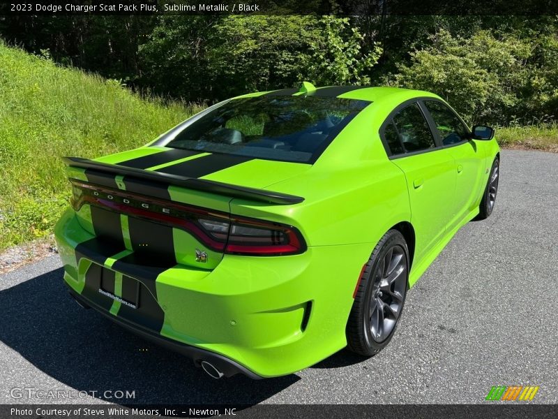 Sublime Metallic / Black 2023 Dodge Charger Scat Pack Plus