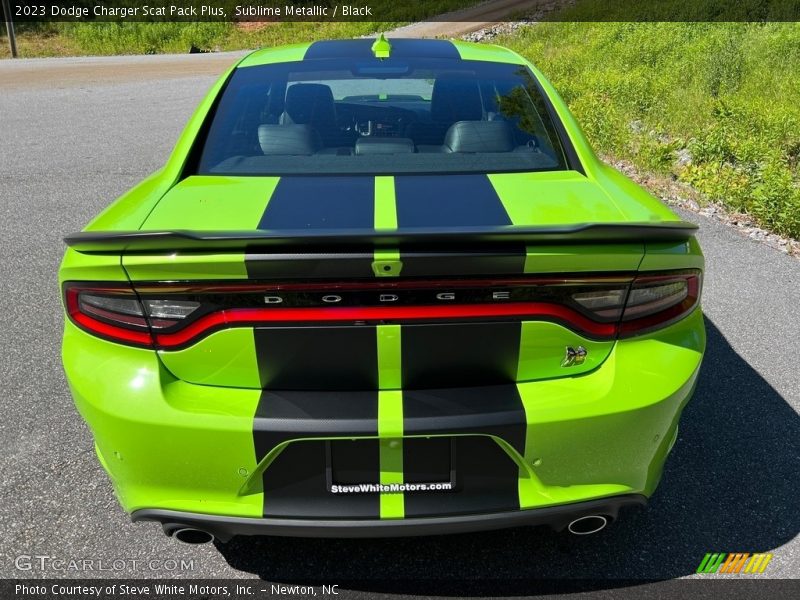 Sublime Metallic / Black 2023 Dodge Charger Scat Pack Plus