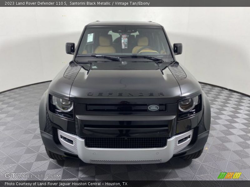 Santorini Black Metallic / Vintage Tan/Ebony 2023 Land Rover Defender 110 S