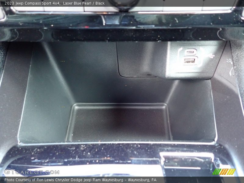 Laser Blue Pearl / Black 2023 Jeep Compass Sport 4x4