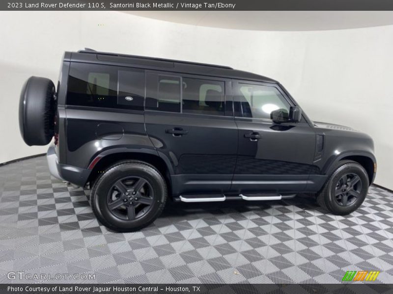 Santorini Black Metallic / Vintage Tan/Ebony 2023 Land Rover Defender 110 S