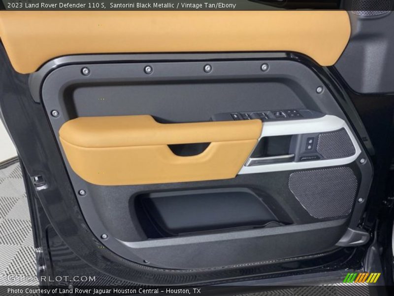 Santorini Black Metallic / Vintage Tan/Ebony 2023 Land Rover Defender 110 S