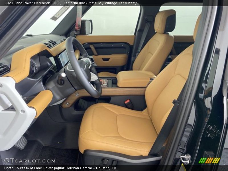 Santorini Black Metallic / Vintage Tan/Ebony 2023 Land Rover Defender 110 S