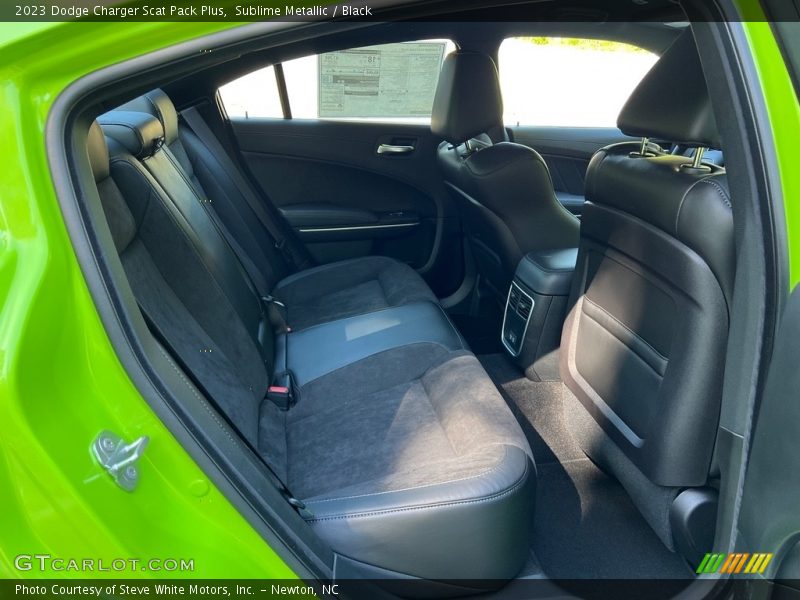 Rear Seat of 2023 Charger Scat Pack Plus