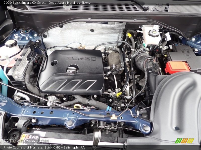  2020 Encore GX Select Engine - 1.3 Liter Turbocharged DOHC 12-Valve VVT 3 Cylinder