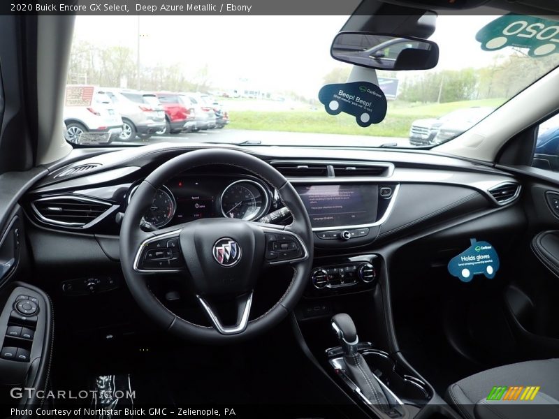 Dashboard of 2020 Encore GX Select