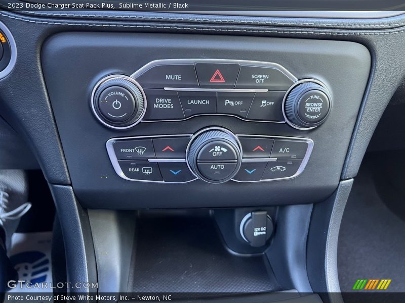 Controls of 2023 Charger Scat Pack Plus