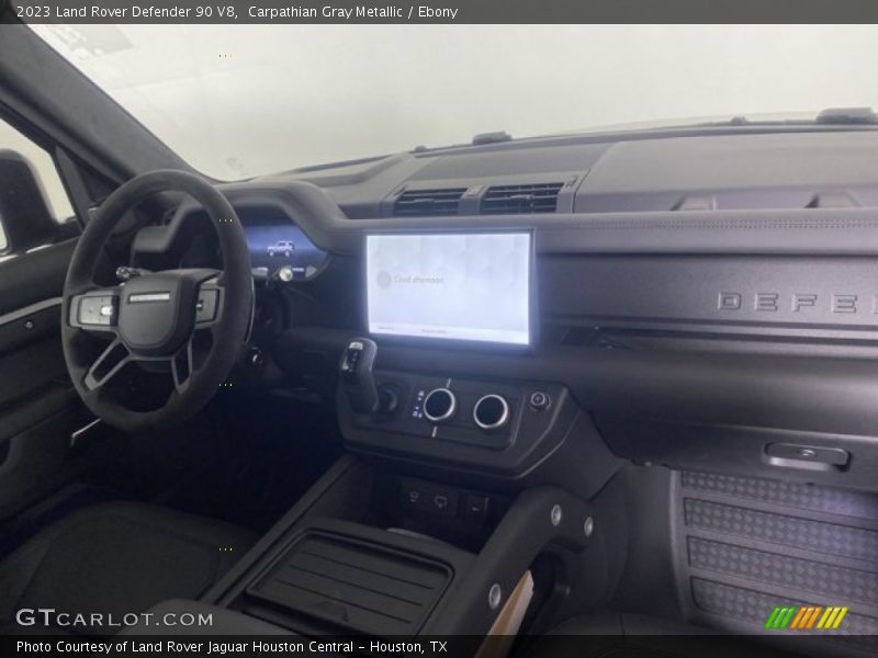 Dashboard of 2023 Defender 90 V8