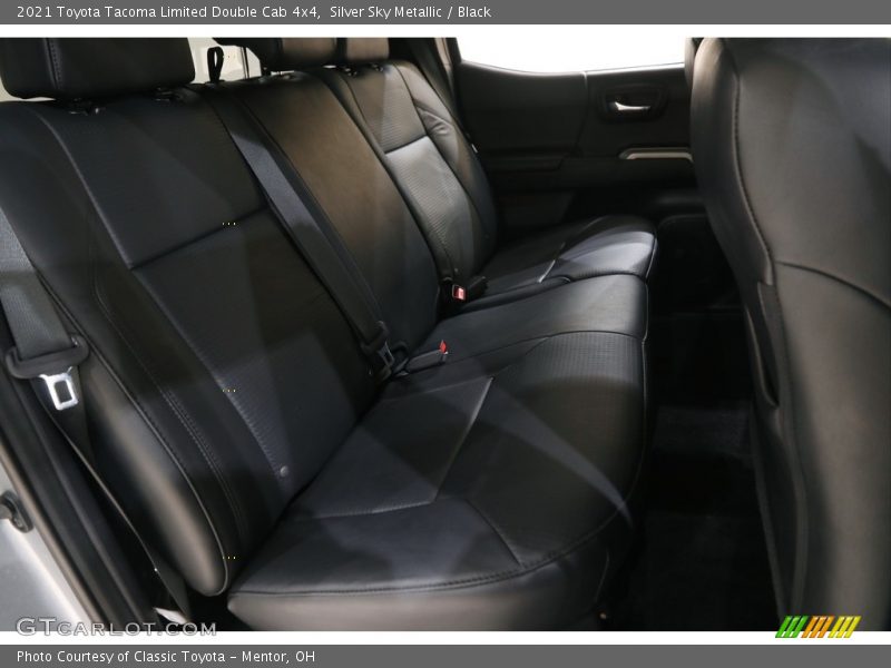 Silver Sky Metallic / Black 2021 Toyota Tacoma Limited Double Cab 4x4