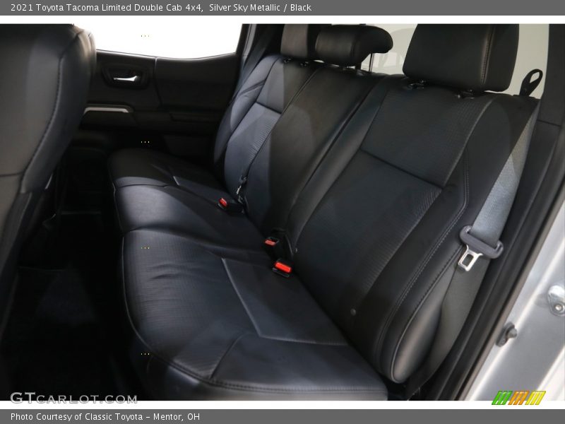 Silver Sky Metallic / Black 2021 Toyota Tacoma Limited Double Cab 4x4