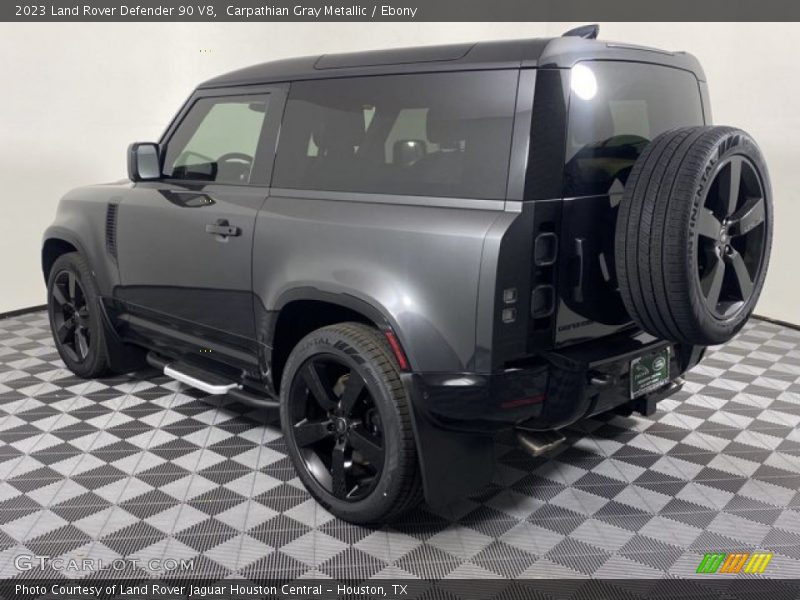 Carpathian Gray Metallic / Ebony 2023 Land Rover Defender 90 V8