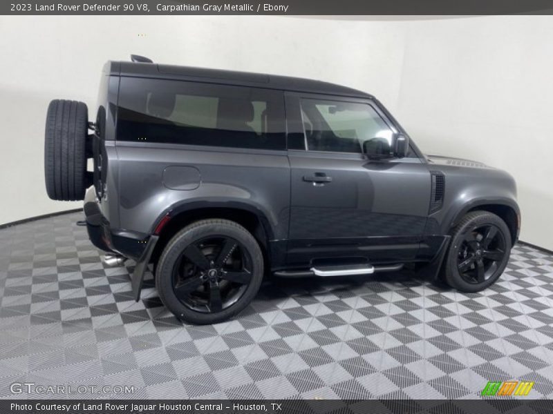 Carpathian Gray Metallic / Ebony 2023 Land Rover Defender 90 V8