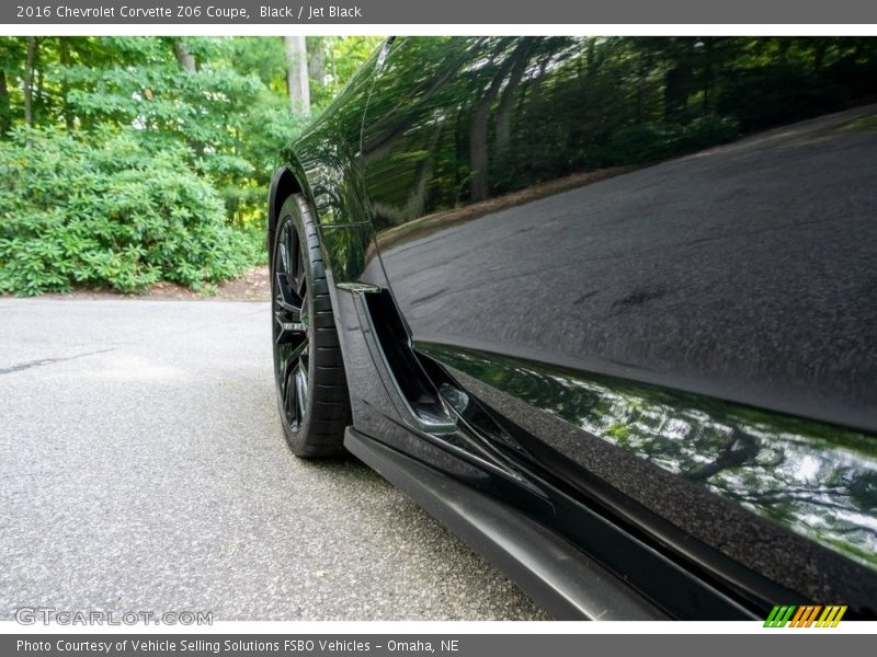 Black / Jet Black 2016 Chevrolet Corvette Z06 Coupe