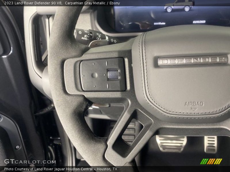  2023 Defender 90 V8 Steering Wheel