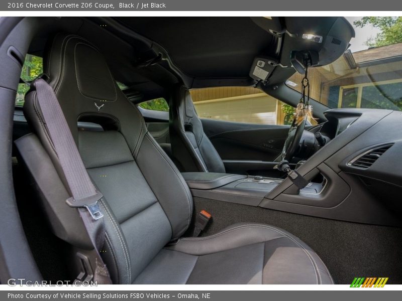 Black / Jet Black 2016 Chevrolet Corvette Z06 Coupe