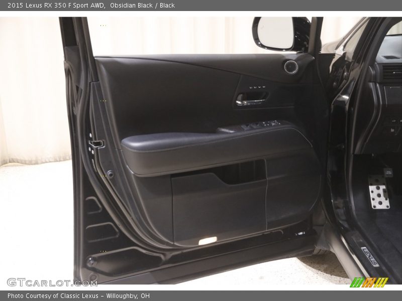 Obsidian Black / Black 2015 Lexus RX 350 F Sport AWD