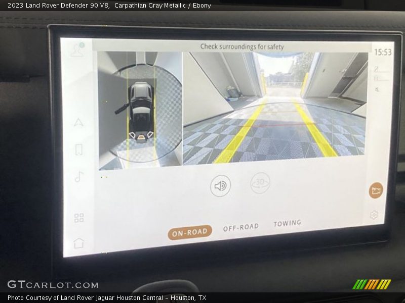 Carpathian Gray Metallic / Ebony 2023 Land Rover Defender 90 V8