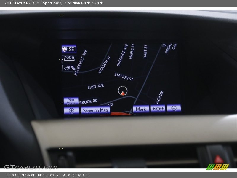 Obsidian Black / Black 2015 Lexus RX 350 F Sport AWD