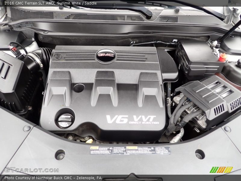  2016 Terrain SLT AWD Engine - 3.6 Liter DI DOHC 24-Valve VVT V6
