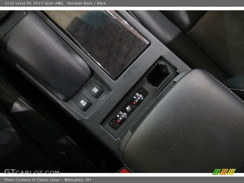 Obsidian Black / Black 2015 Lexus RX 350 F Sport AWD