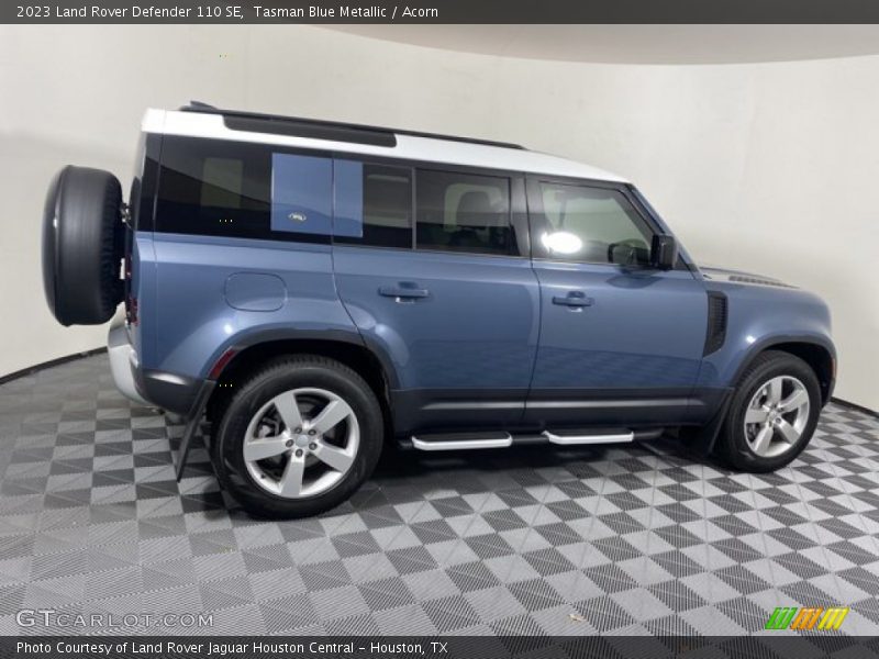 Tasman Blue Metallic / Acorn 2023 Land Rover Defender 110 SE