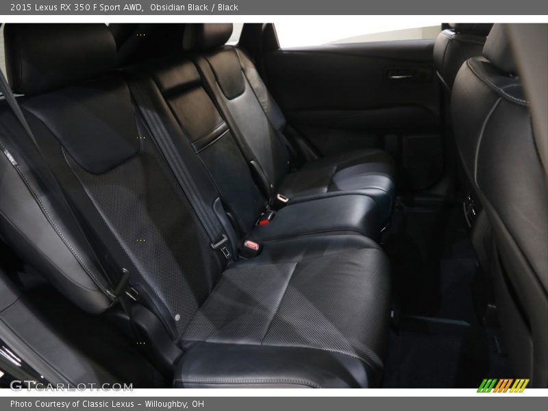 Obsidian Black / Black 2015 Lexus RX 350 F Sport AWD