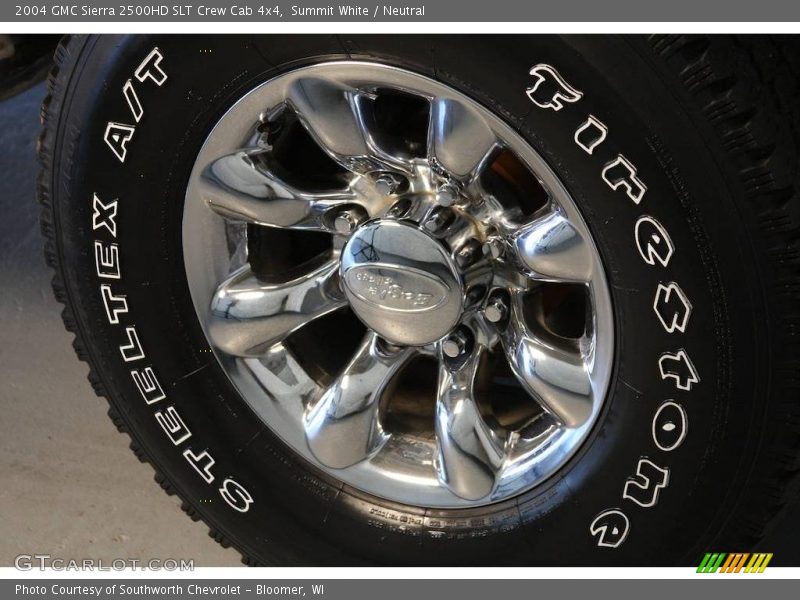 Summit White / Neutral 2004 GMC Sierra 2500HD SLT Crew Cab 4x4