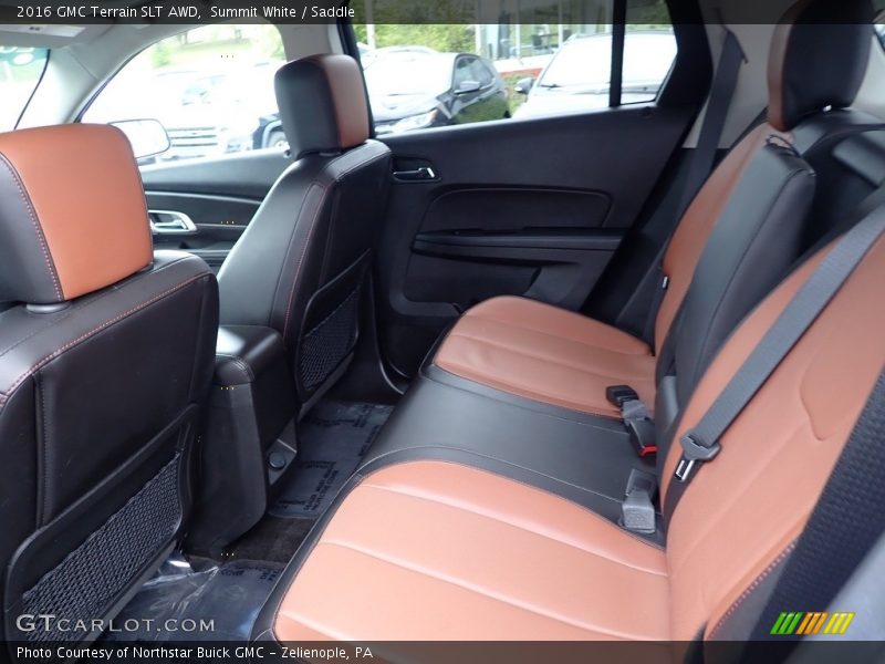 Rear Seat of 2016 Terrain SLT AWD