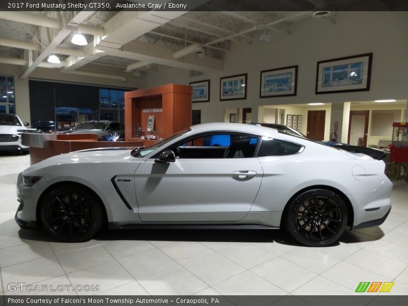 Avalanche Gray / Ebony 2017 Ford Mustang Shelby GT350