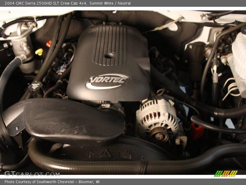 Summit White / Neutral 2004 GMC Sierra 2500HD SLT Crew Cab 4x4