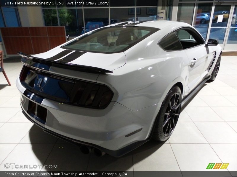 Avalanche Gray / Ebony 2017 Ford Mustang Shelby GT350