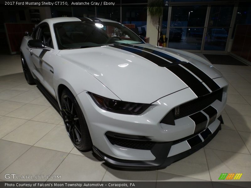 Avalanche Gray / Ebony 2017 Ford Mustang Shelby GT350
