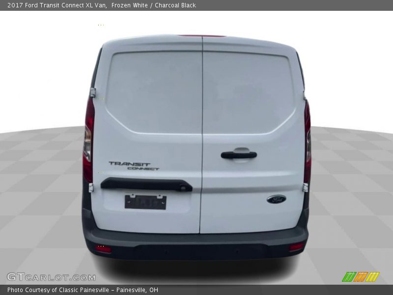 Frozen White / Charcoal Black 2017 Ford Transit Connect XL Van