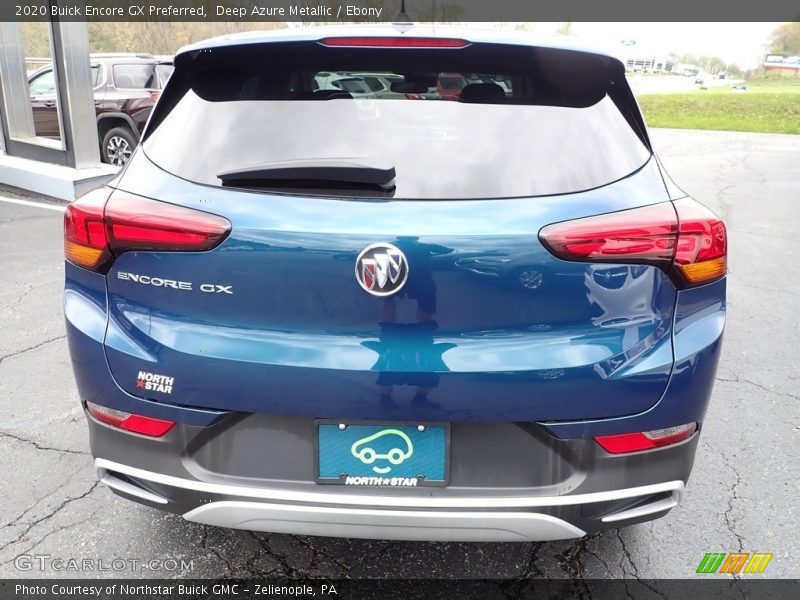 Deep Azure Metallic / Ebony 2020 Buick Encore GX Preferred