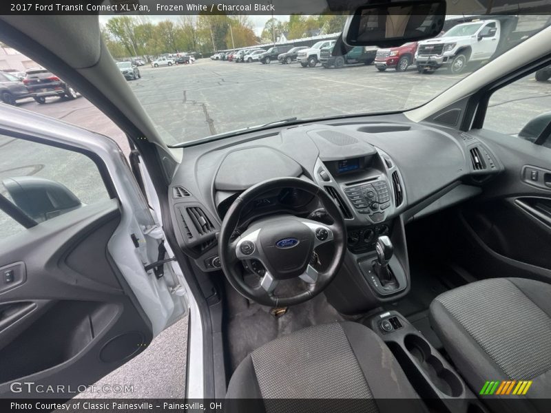  2017 Transit Connect XL Van Charcoal Black Interior