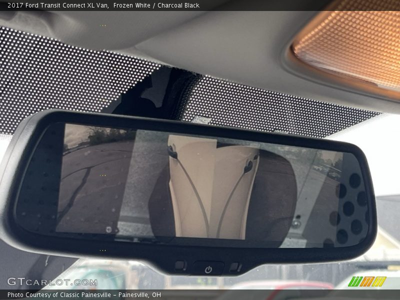 Frozen White / Charcoal Black 2017 Ford Transit Connect XL Van