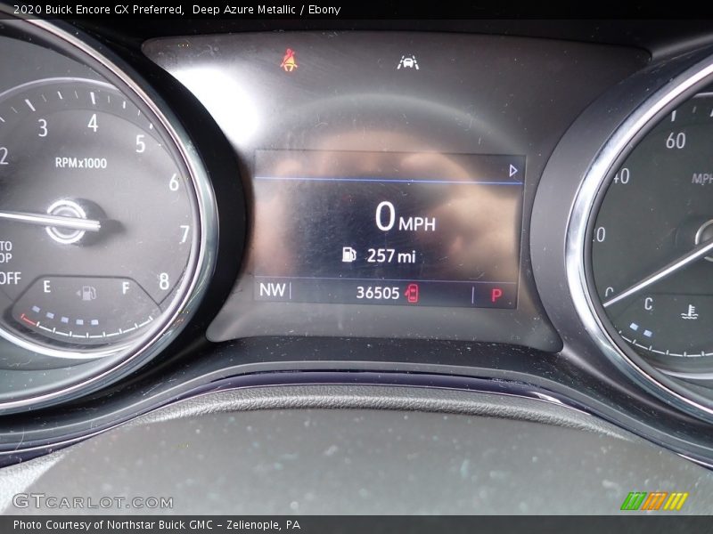 Deep Azure Metallic / Ebony 2020 Buick Encore GX Preferred