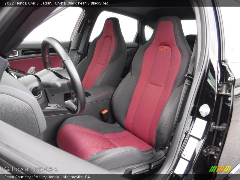 Front Seat of 2022 Civic Si Sedan