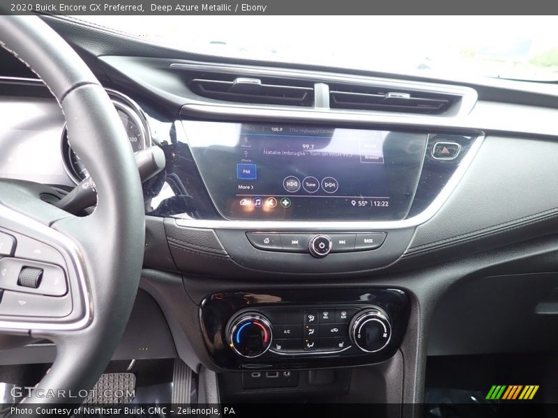 Deep Azure Metallic / Ebony 2020 Buick Encore GX Preferred