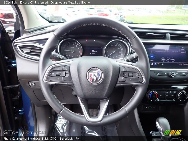 Deep Azure Metallic / Ebony 2020 Buick Encore GX Preferred