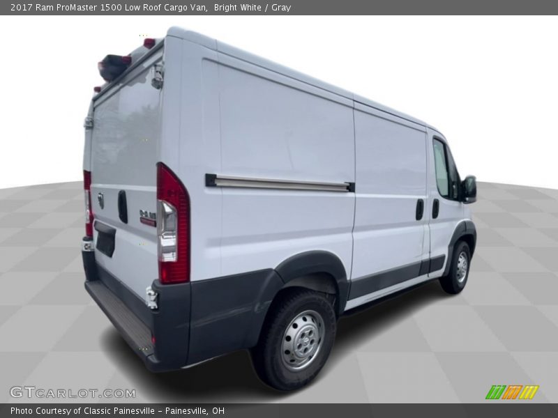 Bright White / Gray 2017 Ram ProMaster 1500 Low Roof Cargo Van