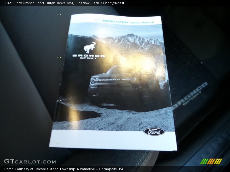 Shadow Black / Ebony/Roast 2022 Ford Bronco Sport Outer Banks 4x4
