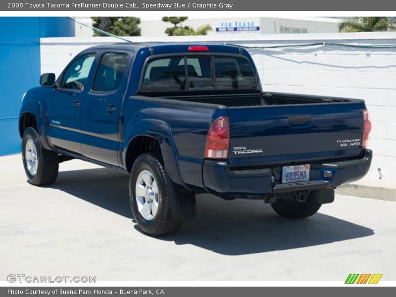 Speedway Blue / Graphite Gray 2006 Toyota Tacoma PreRunner Double Cab