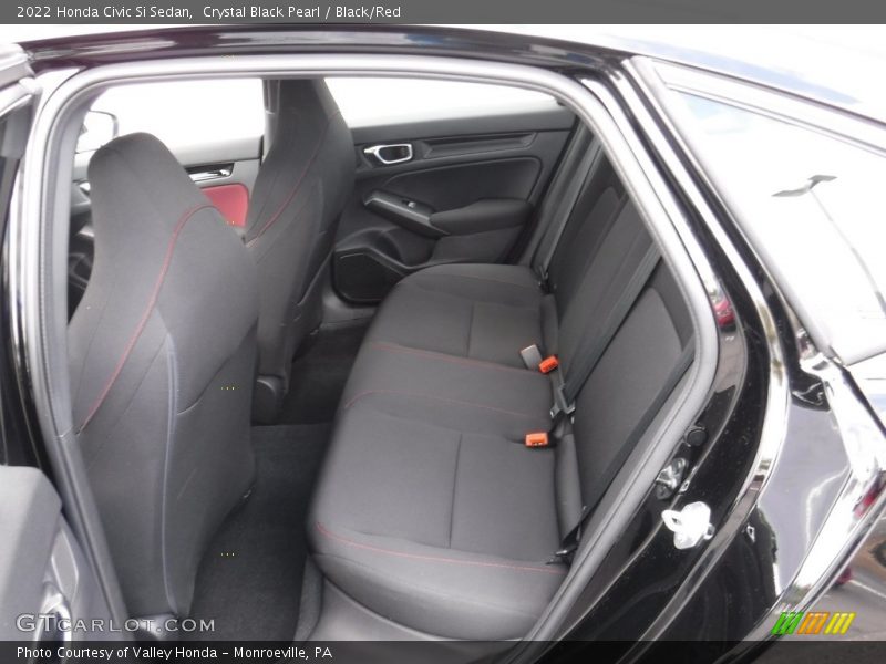 Rear Seat of 2022 Civic Si Sedan