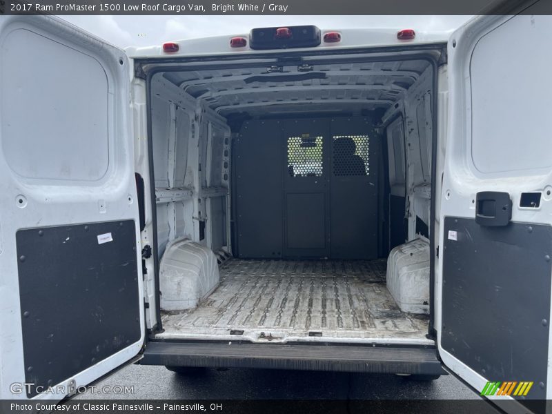 Bright White / Gray 2017 Ram ProMaster 1500 Low Roof Cargo Van