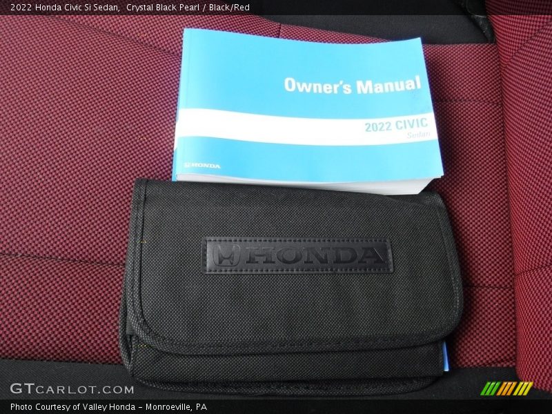 Books/Manuals of 2022 Civic Si Sedan