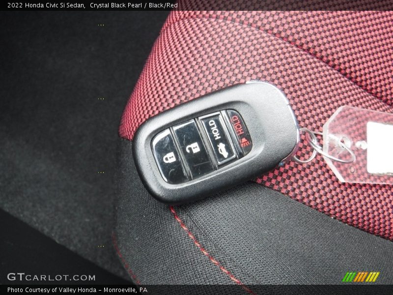 Keys of 2022 Civic Si Sedan