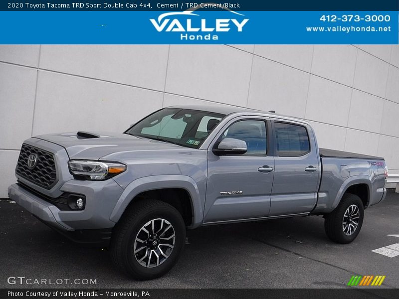 Cement / TRD Cement/Black 2020 Toyota Tacoma TRD Sport Double Cab 4x4
