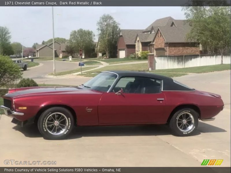  1971 Camaro Coupe Dark Red Metallic