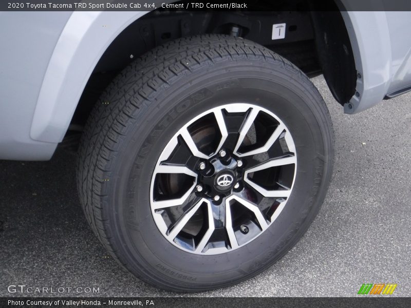 Cement / TRD Cement/Black 2020 Toyota Tacoma TRD Sport Double Cab 4x4